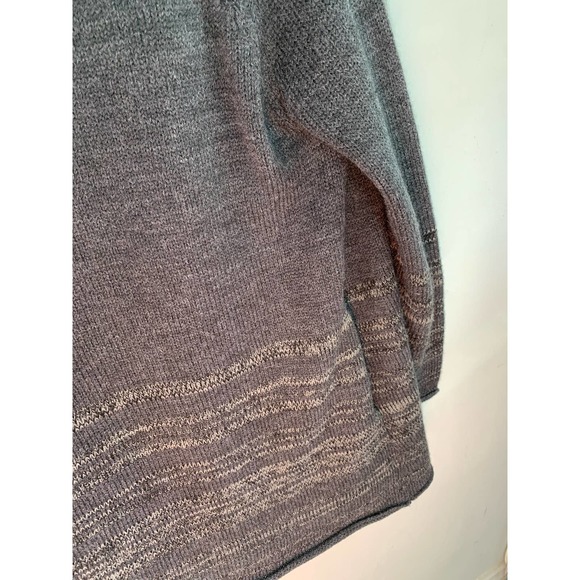 Forever 21 Ombre Stripe Charcoal Knit Cardigan Sweater — Women's Size XS X-Small - Picture 11 of 14